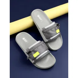 Bacca Bucci Stash Slide for Men EVA Slide Slippers with Hidden Pocket Ash Silver-picture-37