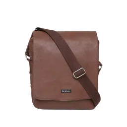Bad Habit Brown Solid Medium Laptop Cross Body Bag-picture-35