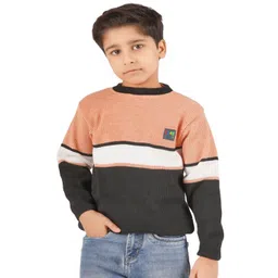 BADOS Kids Colourblocked Woollen Pullover-picture-13