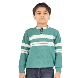 BADOS Kids Round Neck Striped Woollen Pullover Sweater-picture-46