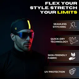 badowl Men Striped Bandana image 5