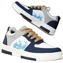 baeru Men's Casual Shoes | Stylish & Comfortable Sneakers | Lightweight Synthetic Upper | Cushioned Insole | Ideal, Office, Travel & Outings (P1)-picture-11