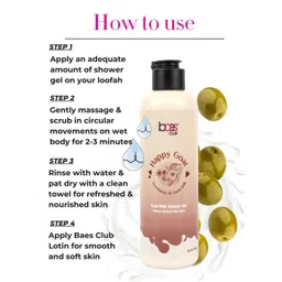 Baes Club Goat Milk Shower Gel- 200 ml image 5