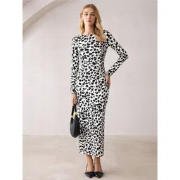BAESD Animal Print Maxi Dress-picture-38