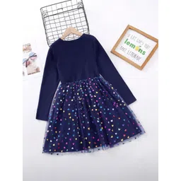 BAESD Applique A-Line Dress image 2