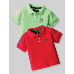 BAESD Boys 2 Polo Collar Applique T-shirt-picture-58