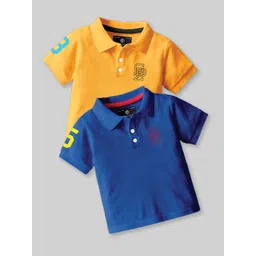 BAESD Boys 2 Polo Collar Applique T-shirt-picture-35