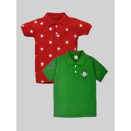 BAESD Boys 2 Printed Polo Collar T-shirt-picture-29