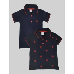 BAESD Boys 2 Printed Polo Collar T-shirt-picture-25
