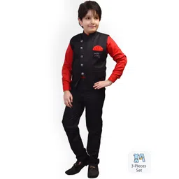 BAESD Boys 3-Piece Single-Breasted Partywear Suit-picture-16