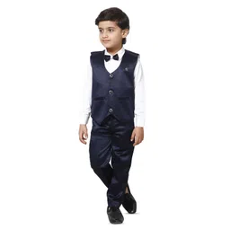 BAESD Boys 3-Piece Sleeveless Suit image 1