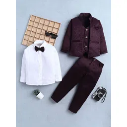 BAESD Boys 3-Piece Suit Set With Bow-picture-19