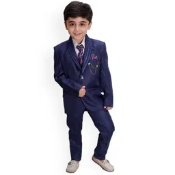 BAESD Boys 4-Piece Single-Breasted Suit-picture-27