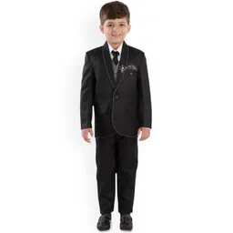 BAESD Boys 5-Pcs Shawl Collar Single Breasted Suit-picture-22