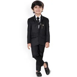 BAESD Boys 5 Piece Single-Breasted Shawl Collar Suits-picture-34