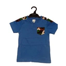 BAESD Boys Camouflage Round Neck Pockets Cotton T-shirt-picture-38
