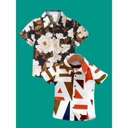 BAESD Boys Classic Floral Printed Casual Shirt-picture-24