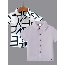 BAESD Boys Classic Opaque Formal Shirt-picture-51