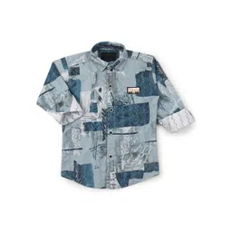 BAESD Boys Classic Printed Casual Shirt-picture-45