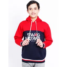 BAESD Boys Colourblocked Hooded Bomber Jacket-picture-49