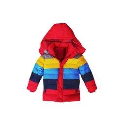 BAESD Boys Colourblocked Hooded Puffer Jacket-picture-32