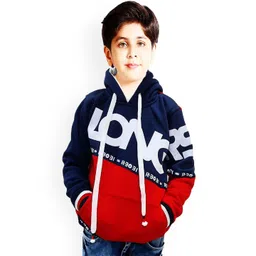BAESD Boys Colourblocked Hooded Pullover-picture-29
