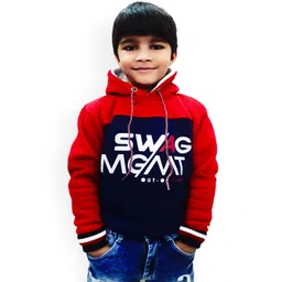 BAESD Boys Colourblocked Hooded Pullover Sweatshirt-picture-32
