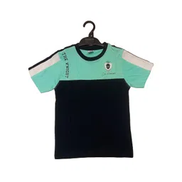 BAESD Boys Colourblocked Round Neck Cotton T-shirt-picture-34