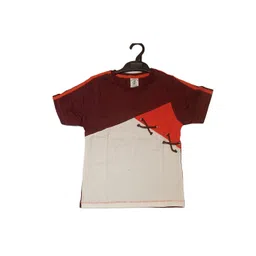 BAESD Boys Colourblocked Round Neck Cotton T-shirt-picture-35