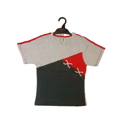 BAESD Boys Colourblocked Round Neck T-shirt-picture-31