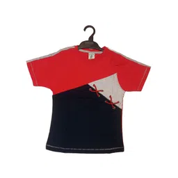 BAESD Boys Colourblocked Round Neck T-shirt-picture-32