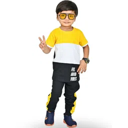 BAESD Boys Colourblocked T-shirt With Trousers-picture-13