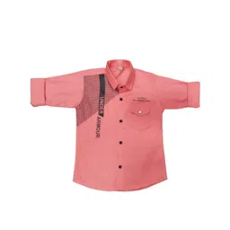 BAESD Boys Comfort Spread Collar Long Sleeves Cotton Shirt-picture-50