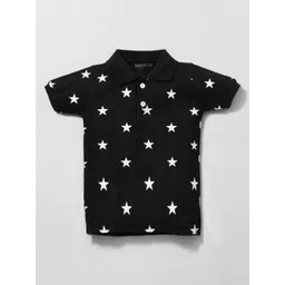 BAESD Boys Conversational Printed Polo Collar T-shirt-picture-31