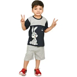 BAESD Boys Graphic Printed T-shirt with Shorts-picture-48