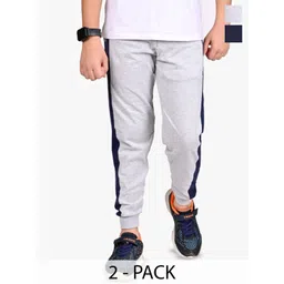 BAESD Boys Pack of 2 Cotton Mid-Rise Joggers-picture-34