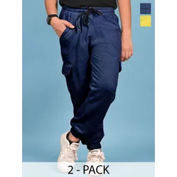 BAESD Boys Pack Of 2 Mid Rise Joggers-picture-26