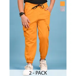 BAESD Boys Pack Of 2 Mid Rise Joggers-picture-20