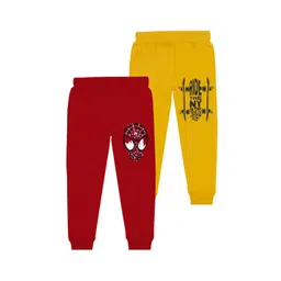 BAESD Boys Pack Of 2 Printed Cotton Joggers-picture-22