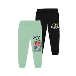 BAESD Boys Pack Of 2 Printed Joggers-picture-22