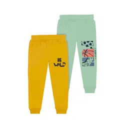 BAESD Boys Pack Of 2 Printed Joggers-picture-25