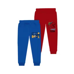BAESD Boys Pack Of 2 Printed Joggers-picture-26
