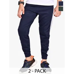 BAESD Boys Pack Of 2 Pure Cotton Mid-Rise Joggers-picture-35