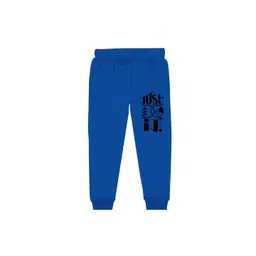 BAESD Boys Pack Of 2 Typography Printed Cotton Mid Rise Joggers image 2