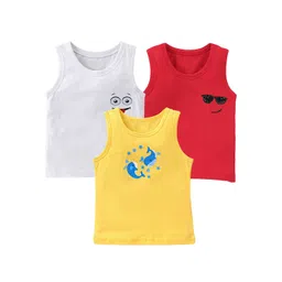 BAESD Boys Pack Of 3 Assorted Cotton Innerwear Vests 305RN-picture-48
