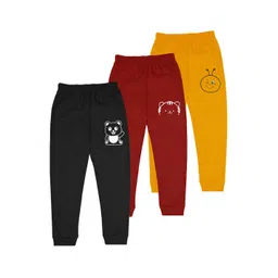 BAESD Boys Pack Of 3 Cotton Mid Rise Joggers-picture-31