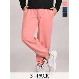 BAESD Boys Pack Of 3 Mid Rise Joggers-picture-24