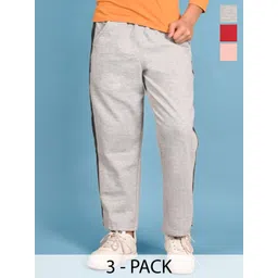 BAESD Boys Pack Of 3 Mid-Rise Track Pant-picture-27