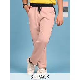 BAESD Boys Pack of 3 Striped Regular Fit Track Pants-picture-53