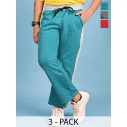 BAESD Boys Pack of 3 Striped Regular Fit Track Pants-picture-49